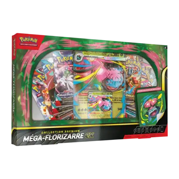 COFFRET MEGA FLORIZARRE – MEGA EVOLUTION ME01 – FRANCAIS 2025 POKEMON