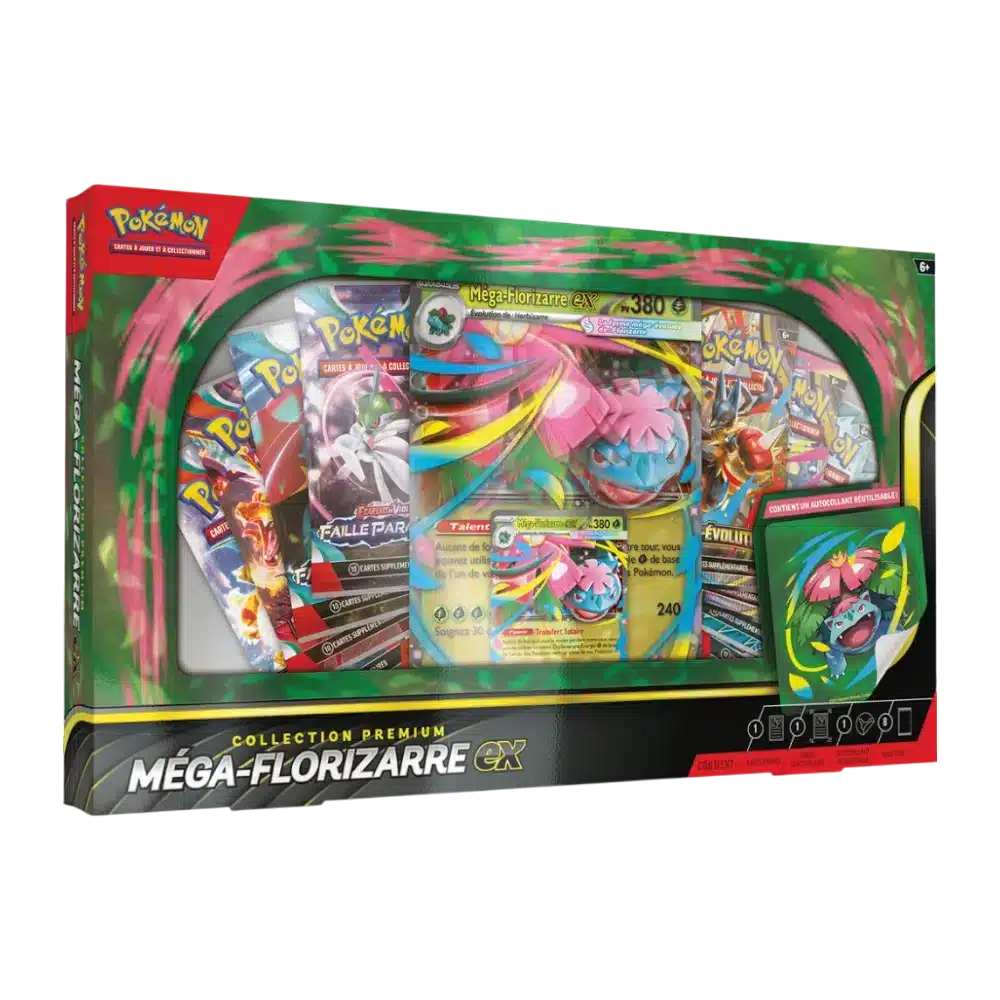 COFFRET MEGA FLORIZARRE - MEGA EVOLUTION ME01 - FRANCAIS 2025 POKEMON