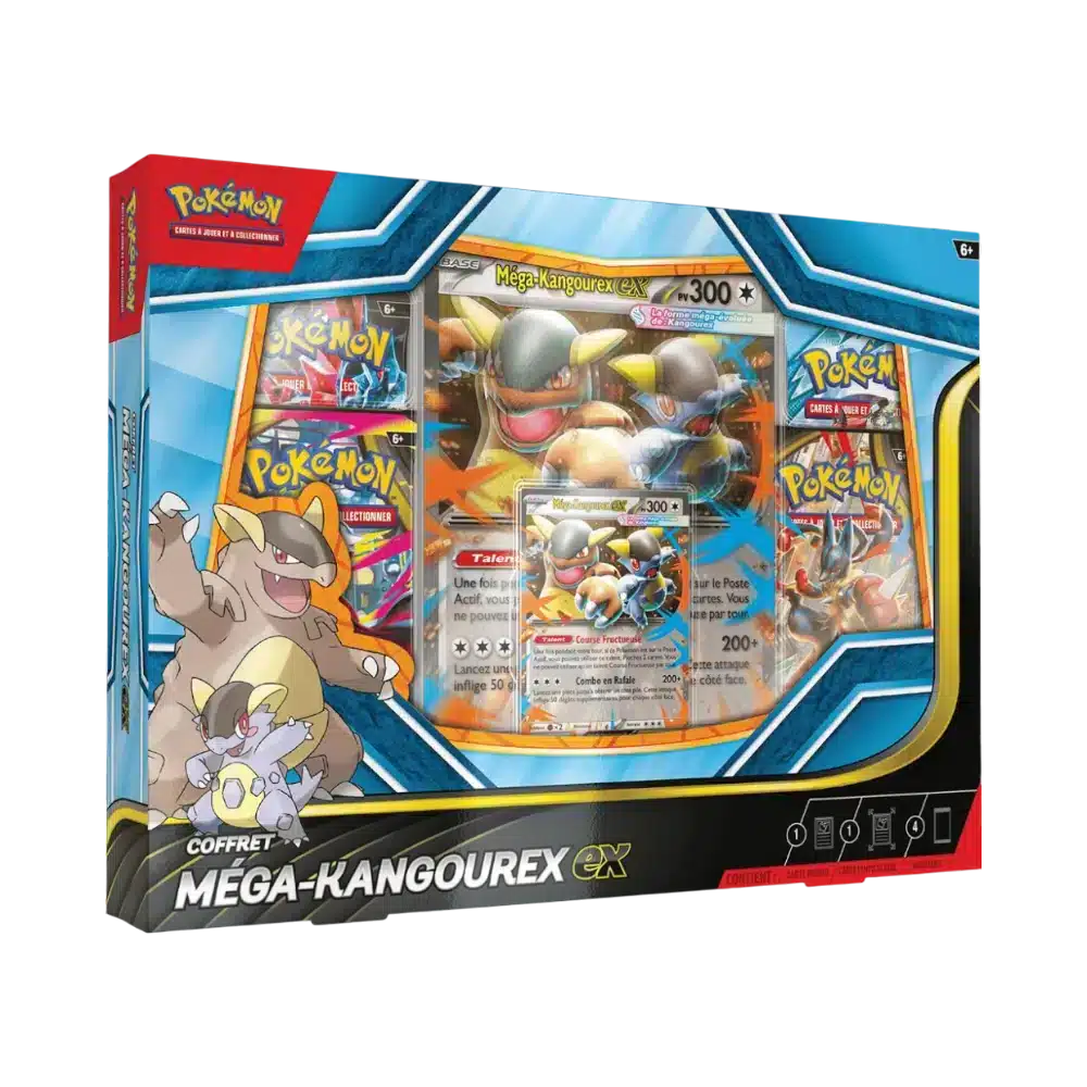 COFFRET MEGA KANGOUREX - MEGA EVOLUTION ME01 - FRANCAIS 2025 POKEMON
