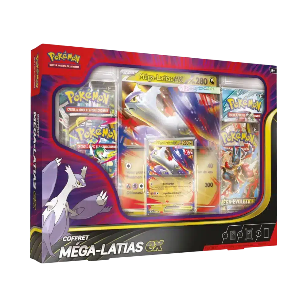 COFFRET MEGA LATIAS - MEGA EVOLUTION ME01 - FRANCAIS 2025 POKEMON
