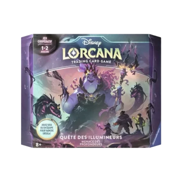 COFFRET QUÊTE DES ILLUMINEURS MENACE DES PROFONDEURS – SET 4 – FRANCAIS 2024 LORCANA