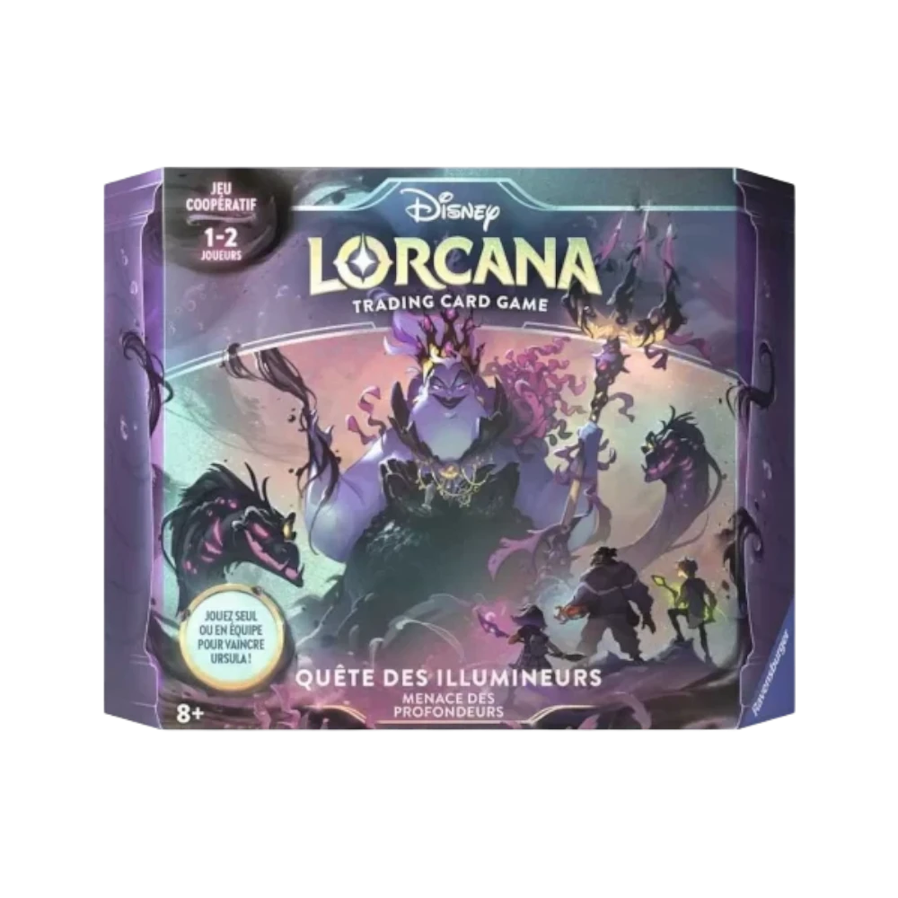 COFFRET QUÊTE DES ILLUMINEURS MENACE DES PROFONDEURS - SET 4 - FRANCAIS 2024 LORCANA