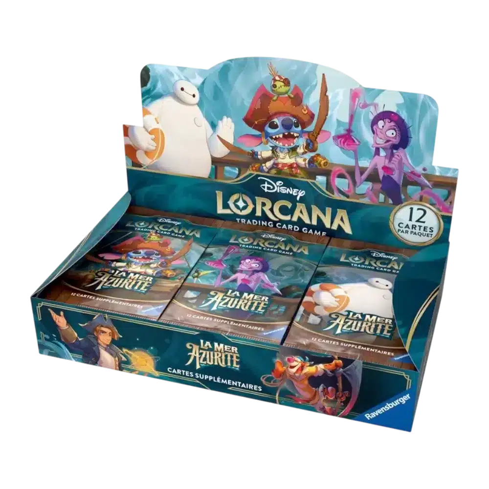 DISPLAY LA MER AZURITE - SET 6 - FRANCAIS 2024 LORCANA
