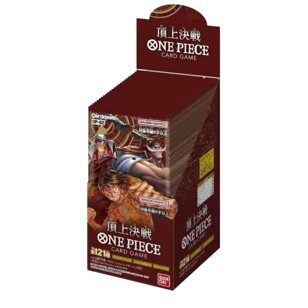 DISPLAY PARAMOUNT WAR - OP-02 - JAPONAIS 2022 ONE PIECE