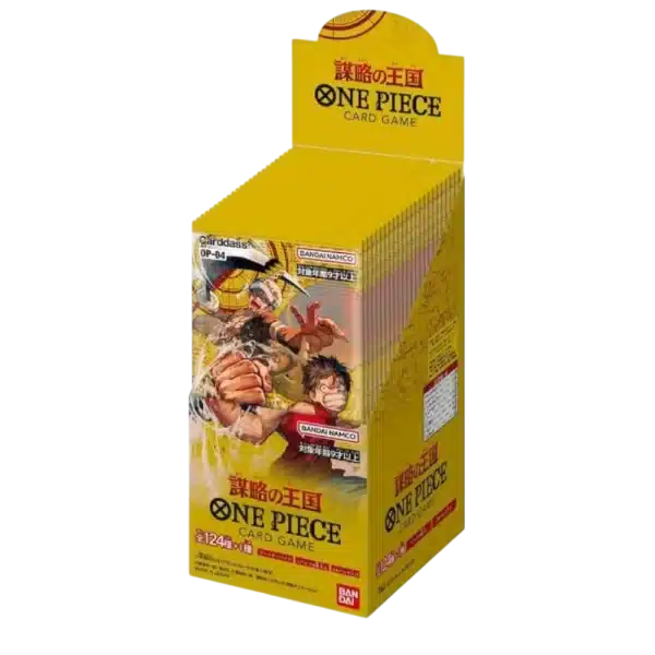 DISPLAY KINGDOMS OF INTRIGUE – OP-04 – JAPONAIS 2023 ONE PIECE