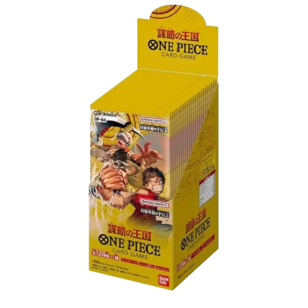 DISPLAY KINGDOMS OF INTRIGUE - OP-04 - JAPONAIS 2023 ONE PIECE