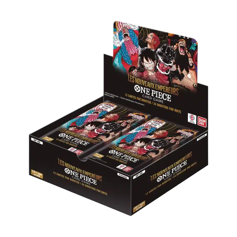 DISPLAY LES NOUVEAUX EMPEREURS - OP-09 - FRANCAIS 2025 ONE PIECE