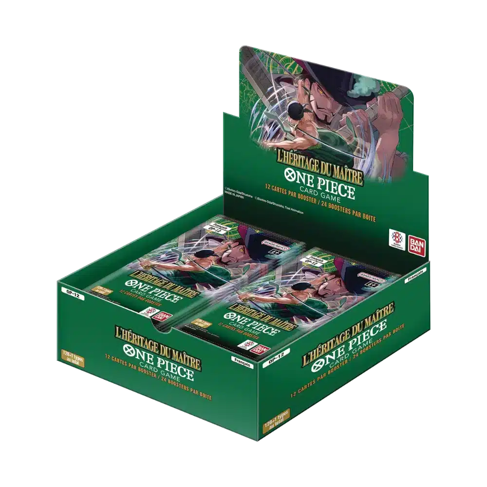 DISPLAY L'HERITAGE DU MAITRE - OP-12 - FRANCAIS 2025 ONE PIECE