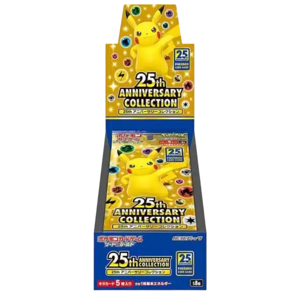 DISPLAY 25TH ANNIVERSARY COLLECTION – S8A – JAPONAIS 2021 POKEMON