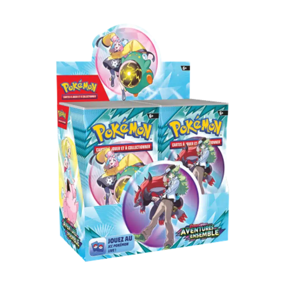 DISPLAY AVENTURES ENSEMBLE - EV9 - FRANCAIS 2025 POKEMON