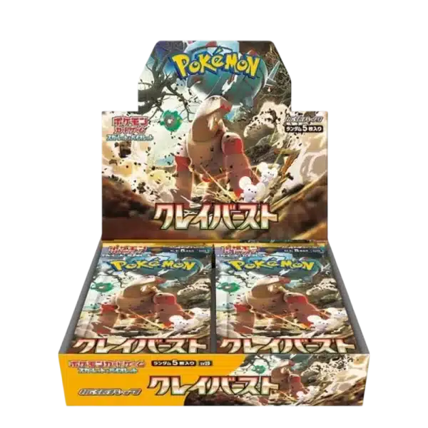 DISPLAY CLAY BURST – SV2D – JAPONAIS 2023 POKEMON