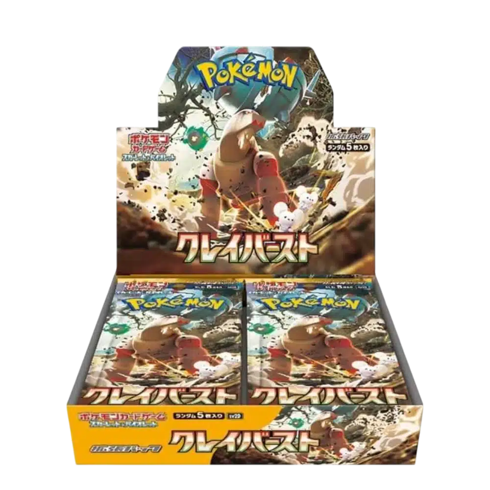 DISPLAY CLAY BURST - SV2D - JAPONAIS 2023 POKEMON