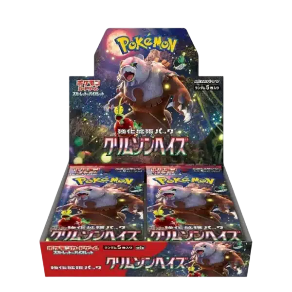 DISPLAY CRIMSON HAZE – SV5A – JAPONAIS 2024 POKEMON