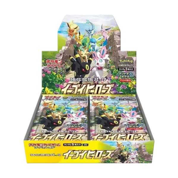 DISPLAY EEVEE HEROES – S6A – JAPONAIS 2021 POKEMON