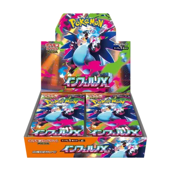 DISPLAY MEGA INFERNO X – M2 – JAPONAIS 2025 POKEMON