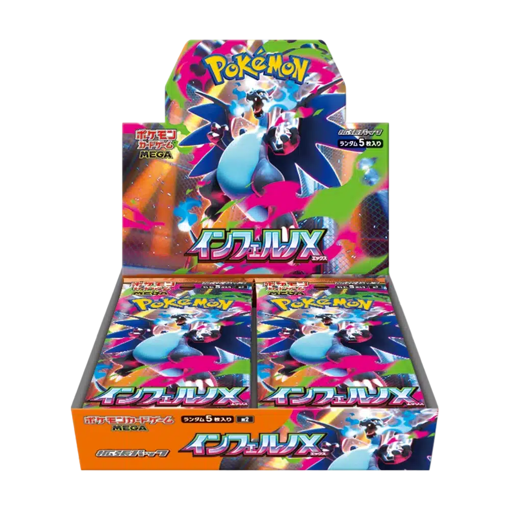 DISPLAY MEGA INFERNO X - M2 - JAPONAIS 2025 POKEMON