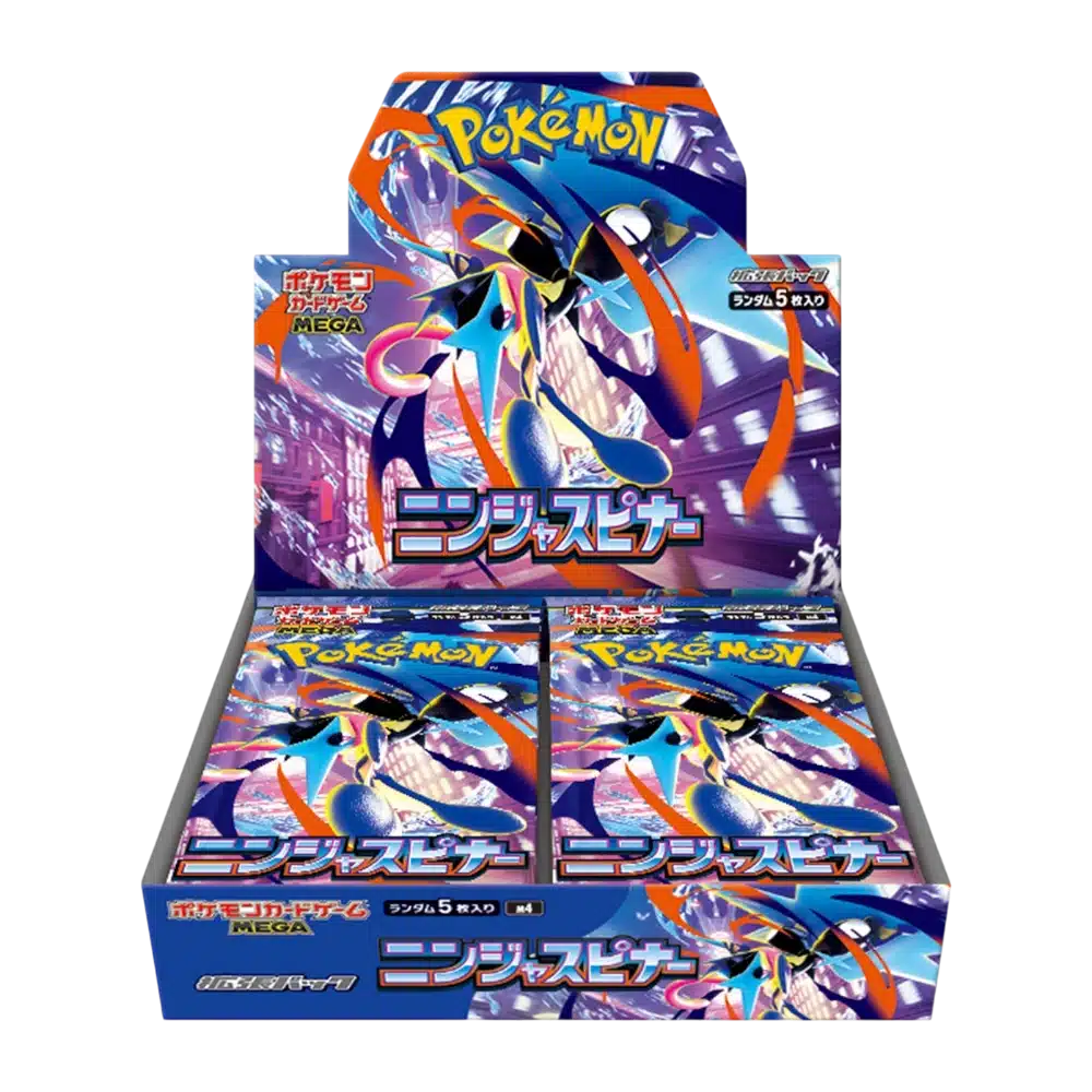 DISPLAY NINJA SPINNER - M4 - JAPONAIS 2026 POKEMON