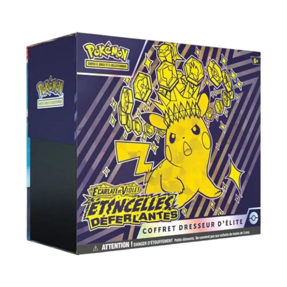 ETB ETINCELLES DEFERLANTES - EV8 - FRANCAIS 2024 POKEMON