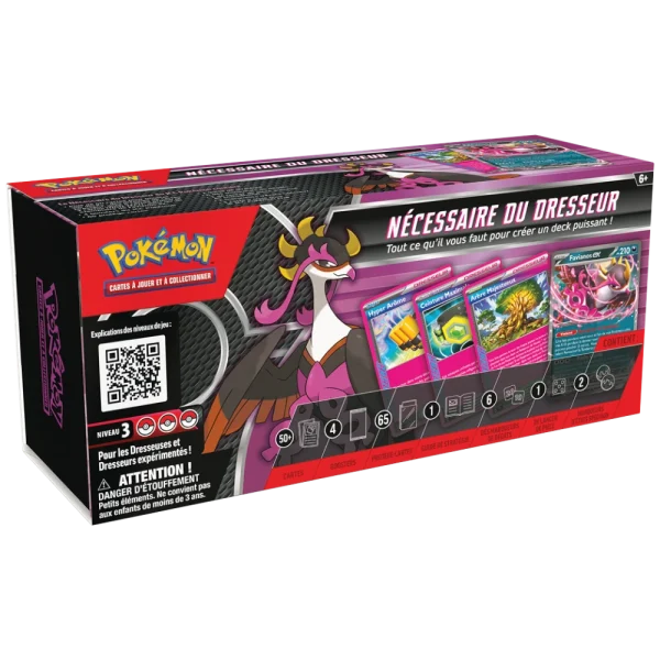 KIT NECESSAIRE DU DRESSEUR FAVIANOS EX – MEGA EVOLUTION – FRANCAIS 2025 POKEMON