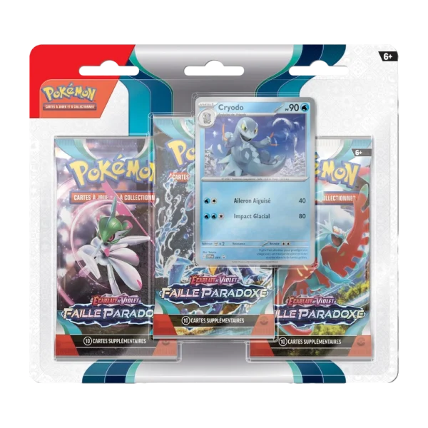 TRIPACK FAILLE PARADOXE – EV4 – FRANCAIS 2023 POKEMON