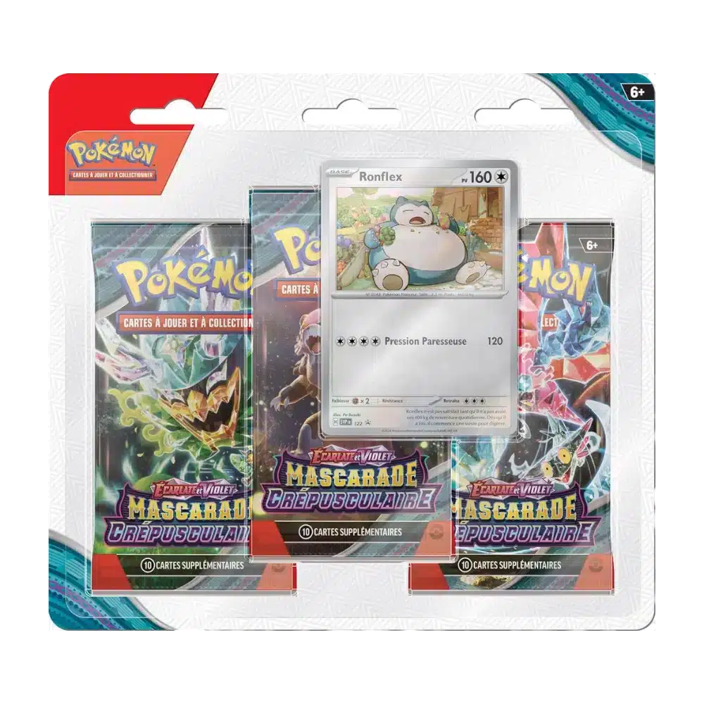 TRIPACK MASCARADE CREPUSCULAIRE - EV6 - FRANCAIS 2024 POKEMON