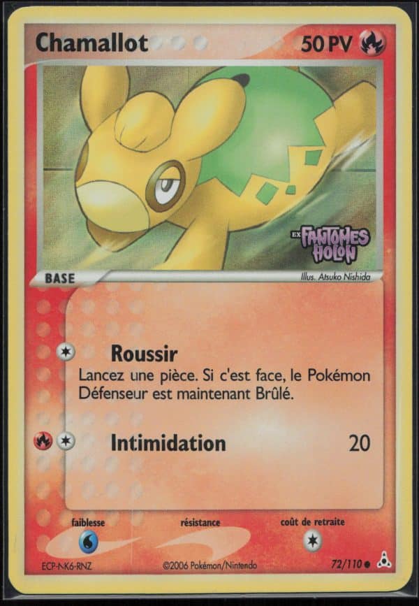 CHAMALLOT REVERSE 72/110 – FANTOMES HOLON – POKEMON FR 2006
