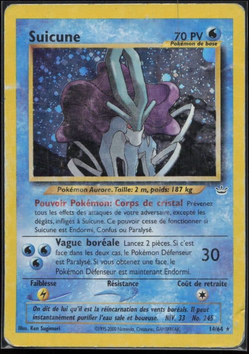 SUICUNE HOLO 14/64 – NEO REVELATION – POKEMON FR 2002