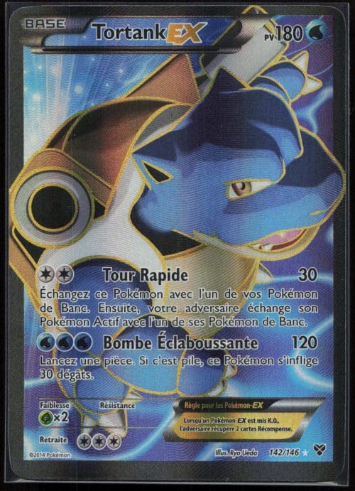TORTANK EX 142/146 – XY – POKEMON FR 2014
