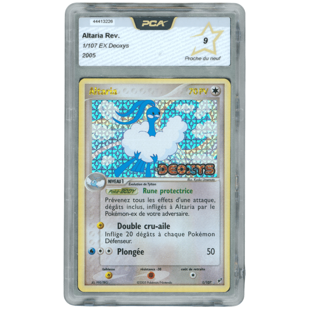 ALTARIA REVERSE 1/107 PCA 9 - DEOXYS - POKEMON FR 2005