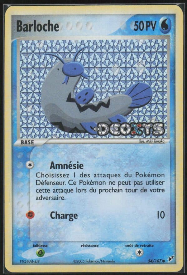 BARLOCHE REVERSE 54/107 – DEOXYS – POKEMON FR 2005