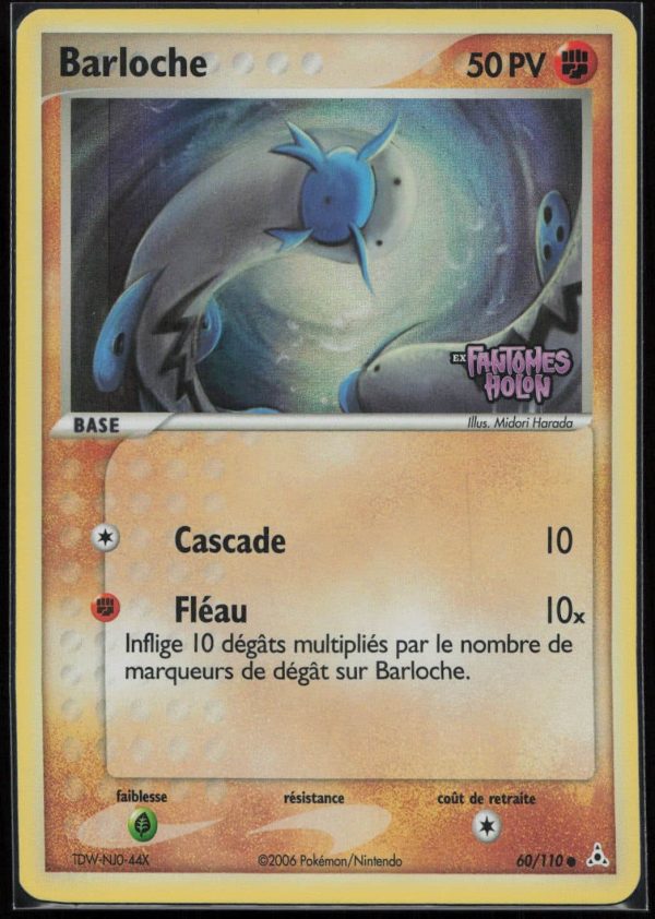 BARLOCHE REVERSE 60/110 – FANTOMES HOLON – POKEMON FR 2006