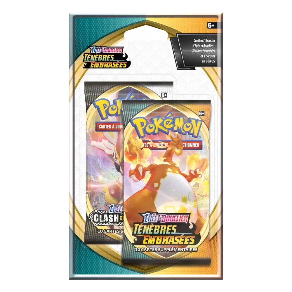 BOOSTER BLISTER TENEBRES EMBRASEES - EB3 - FRANCAIS 2020 POKEMON