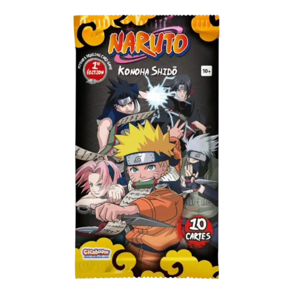 BOOSTER KONOHA SHIDO 1ST ED - SET 1 - FRANCAIS 2026 NARUTO MYTHOS