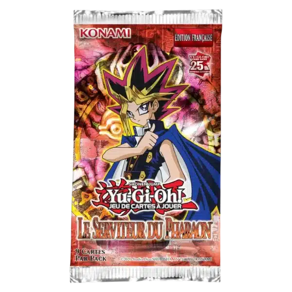 BOOSTER LE SERVITEUR DU PHARAON – 25TH- FRANCAIS 2023 YU-GI-OH!