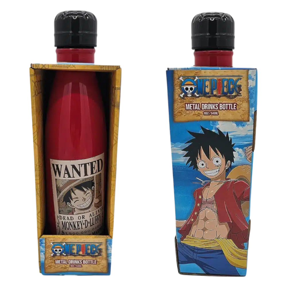 BOUTEILLE MONKEY D LUFFY 540 ML - WANTED - ONE PIECE