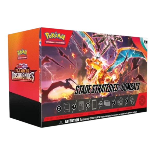 BUILD AND BATTLE FLAMMES OBSIDIENNES – EV3 – FRANCAIS 2023 POKEMON