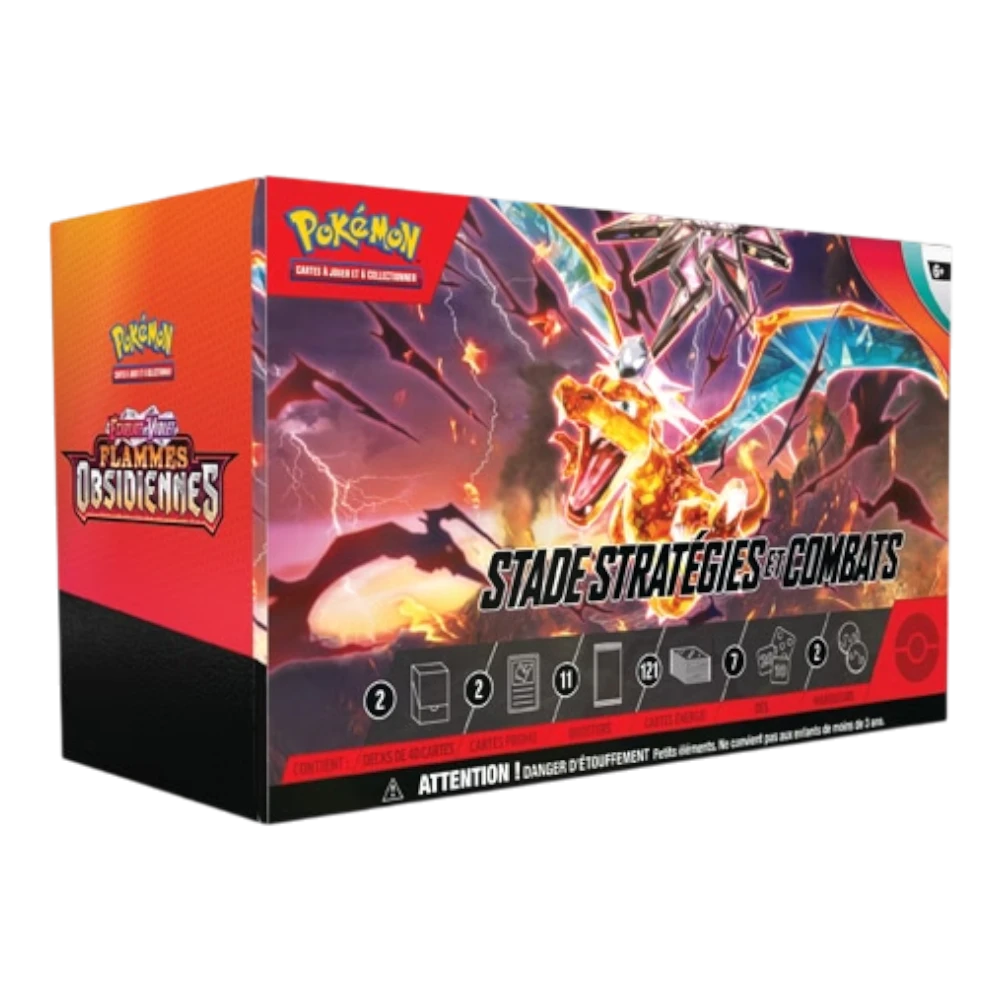 BUILD AND BATTLE FLAMMES OBSIDIENNES - EV3 - FRANCAIS 2023 POKEMON