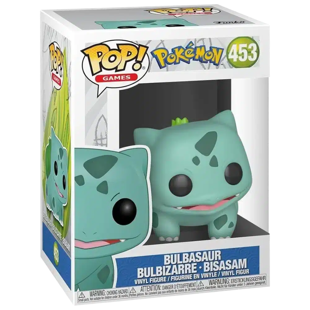 FIGURINE BULBIZARRE - FUNKO POP 453 - POKEMON