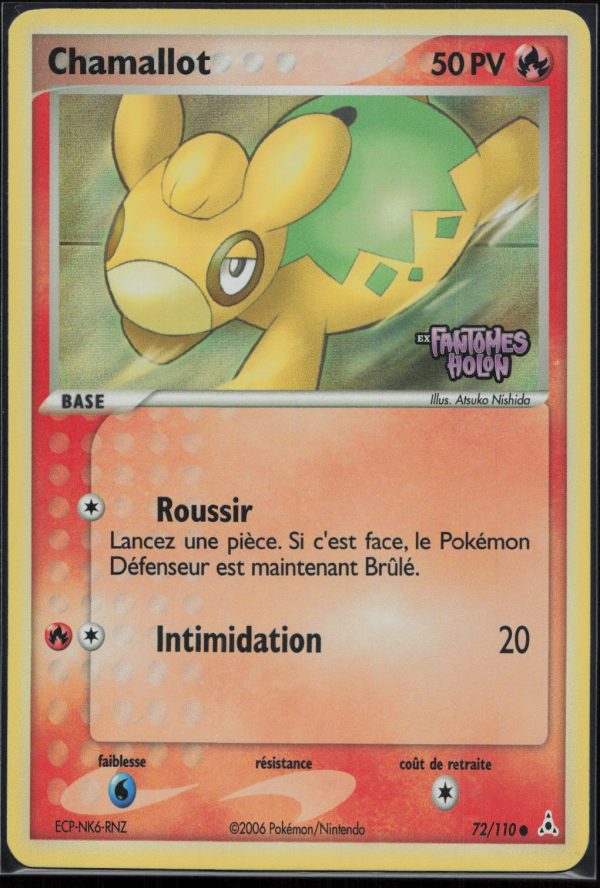 CHAMALLOT REVERSE 72/110 – FANTOMES HOLON – POKEMON FR 2006