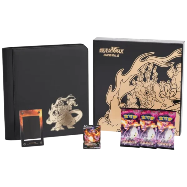 DRACAUFEU VMAX COLLECTION BOX – CS2AC – CHINOIS 2023 POKEMON