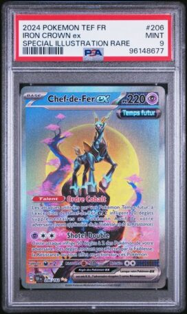 CHEF DE FER EX 206/162 PSA 9 – FORCES TEMPORELLES – POKEMON FR 2024