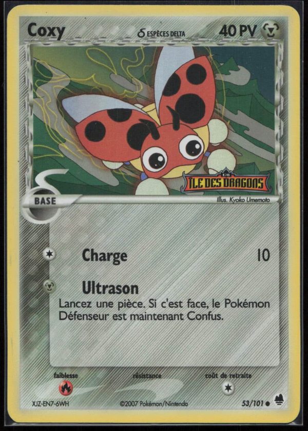 COXY REVERSE 53/101 – ILE DES DRAGONS – POKEMON FR 2007