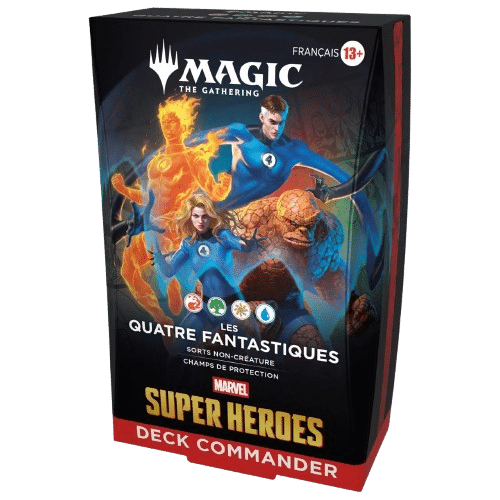 DECK COMMANDER LES QUATRE FANTASTIQUES - MARVEL SUPER HEROES - FRANCAIS 2026 MTG