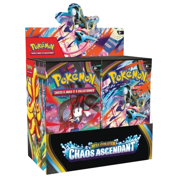 DISPLAY CHAOS ASCENDANT – ME4 – FRANCAIS 2026 POKEMON