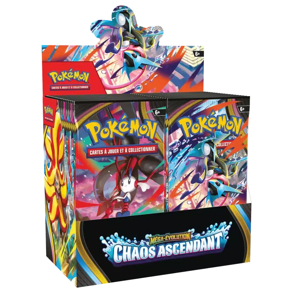 DISPLAY CHAOS ASCENDANT - ME4 - FRANCAIS 2026 POKEMON