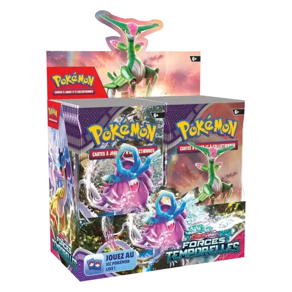 DISPLAY FORCES TEMPORELLES – EV5 – FRANCAIS 2024 POKEMON