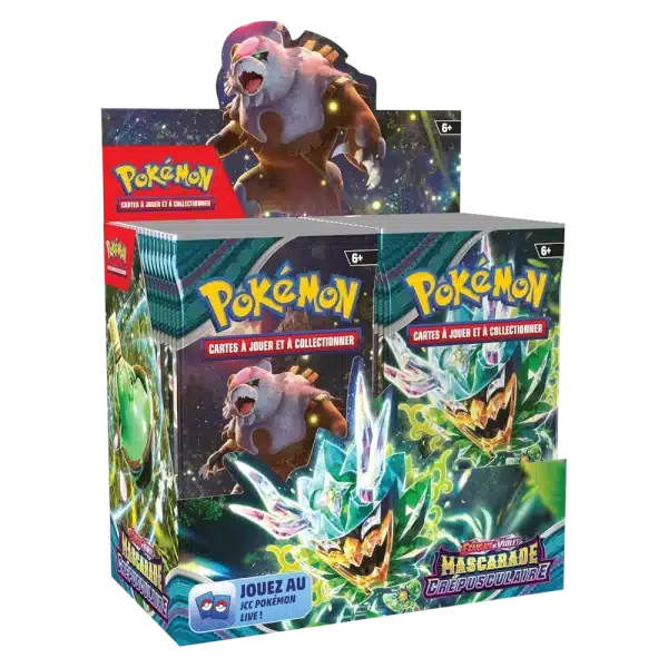 DISPLAY MASCARADE CREPUSCULAIRE – EV6 – FRANCAIS 2024 POKEMON