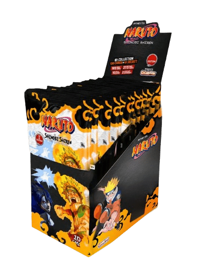 DISPLAY SHINOBI SHIREN 1ST ED – SET 2 – FRANCAIS 2026 NARUTO MYTHOS BIENTOT EN PRECOMMANDE