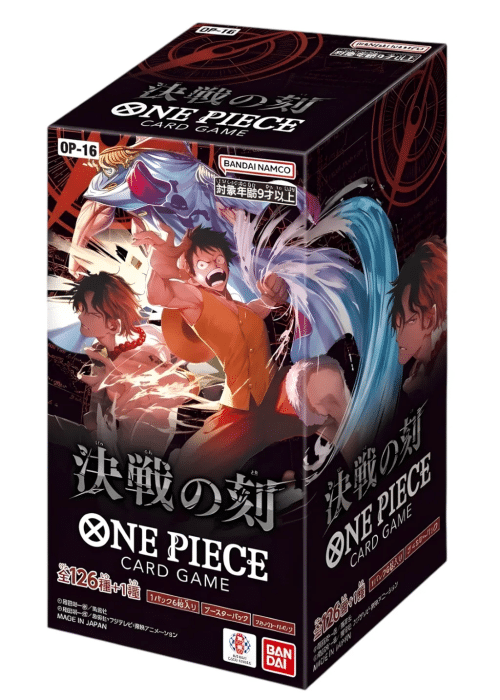 DISPLAY THE TIME OF BATTLE – OP-16 – JAPONAIS 2026 ONE PIECE