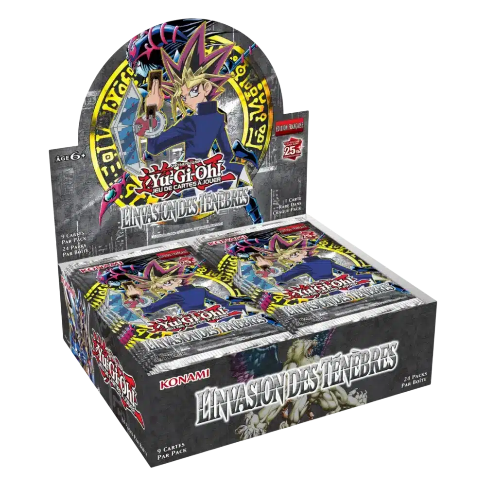 Booster Yu-Gi-Oh! L'Invasion des Ténèbres – Edition 25ème Anniversaire Français – Neuf & Scellé 2023